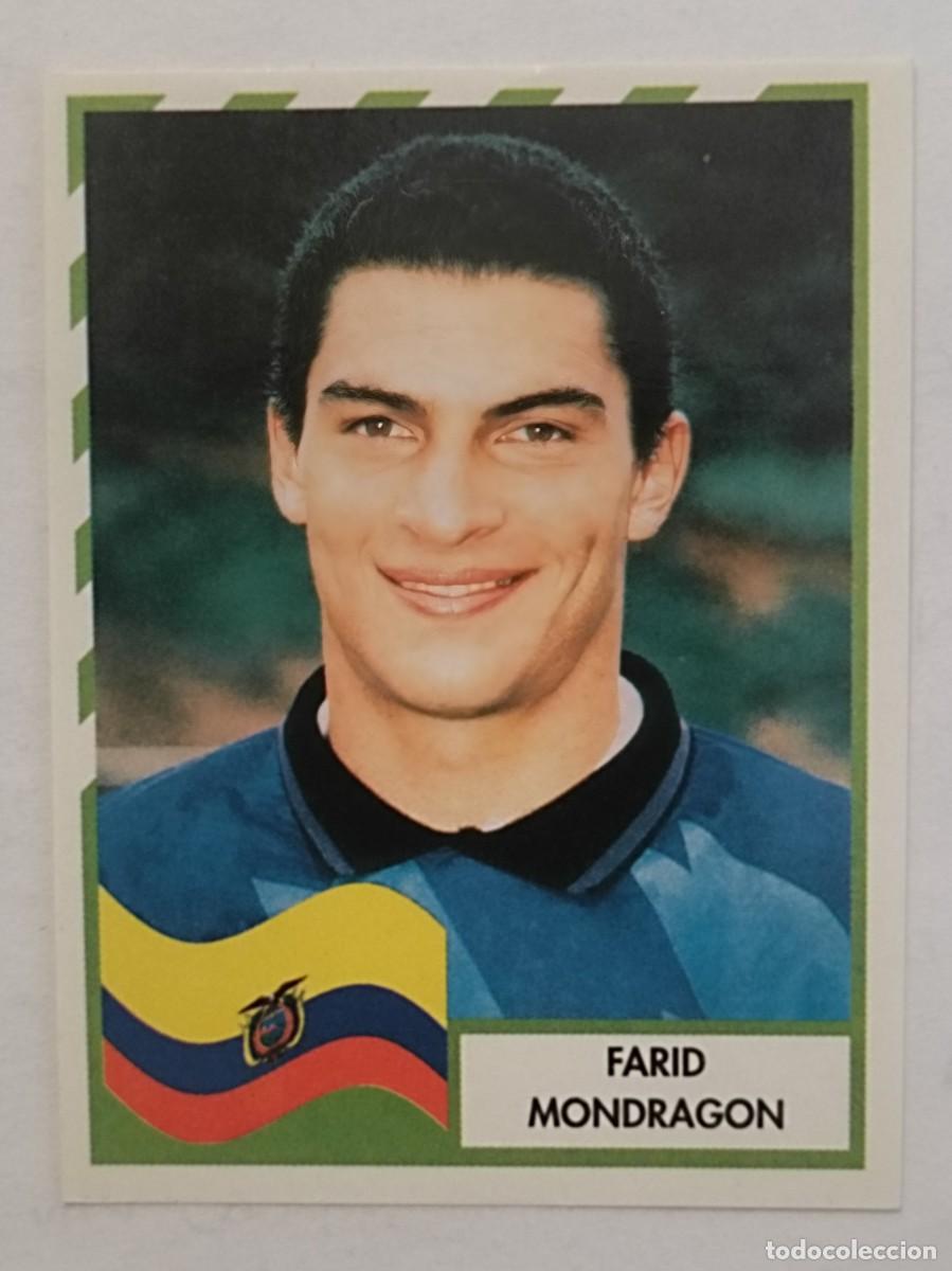 Cromos de Futebol: #63 FARID MONDRAGON (COLOMBIA) COPA AMERICA 1995 URUGUAY MUNDICROMO