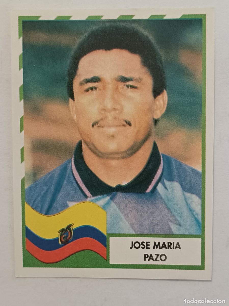 Cromos de f&uacute;tbol: #64 JOSE MARIA PAZO (COLOMBIA) COPA AMERICA 1995 URUGUAY MUNDICROMO