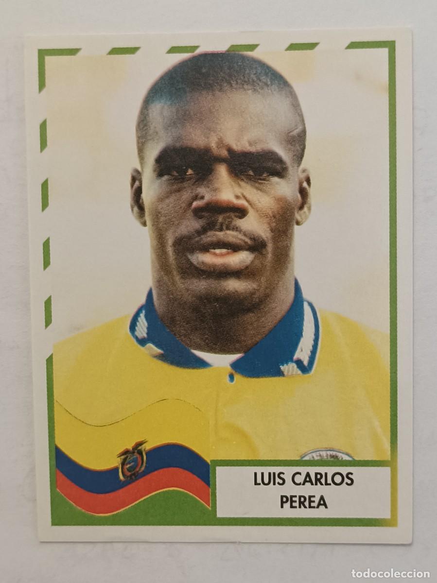 Cromos de f&uacute;tbol: #68 LUIS CARLOS PEREA (COLOMBIA) COPA AMERICA 1995 URUGUAY MUNDICROMO