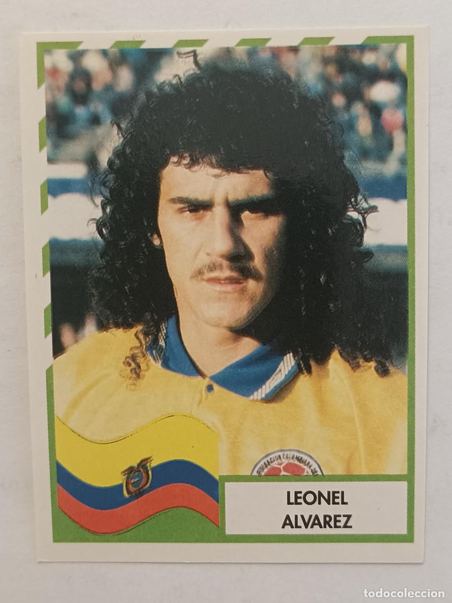 Cromos de f&uacute;tbol: #72 LEONEL ALVAREZ (COLOMBIA) COPA AMERICA 1995 URUGUAY MUNDICROMO