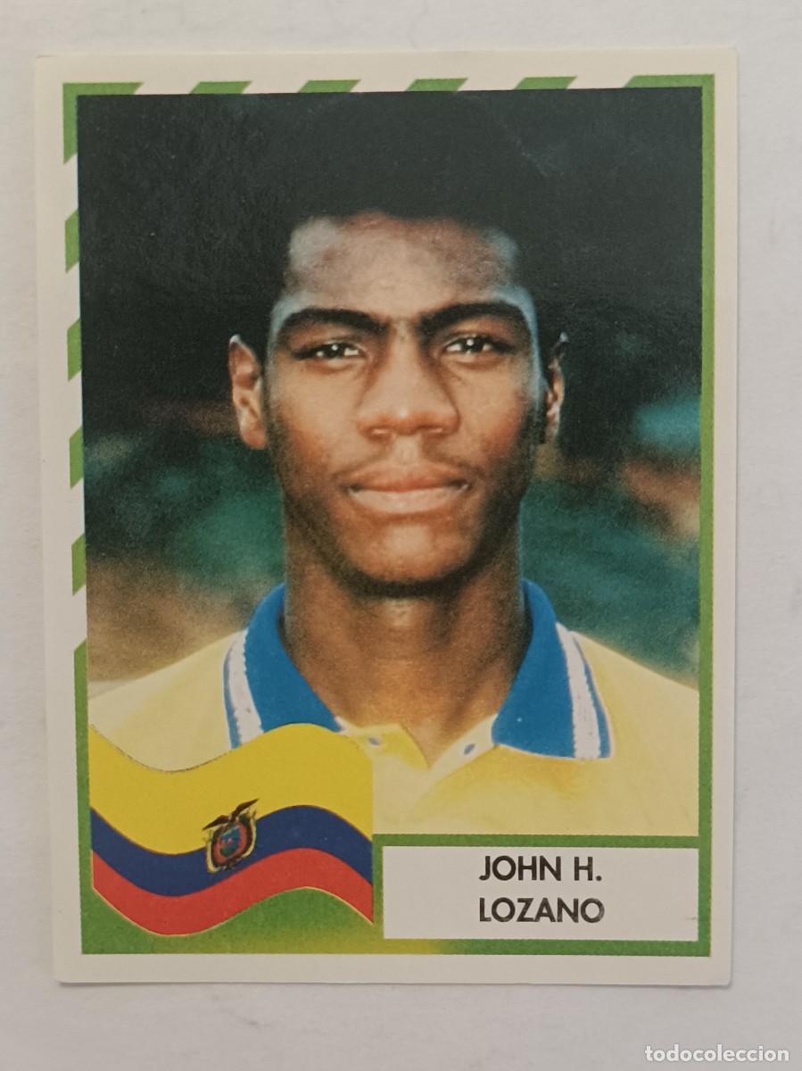 Fu&szlig;ball-Sticker: #75 JOHN HAROLD LOZANO (COLOMBIA) COPA AMERICA 1995 URUGUAY MUNDICROMO
