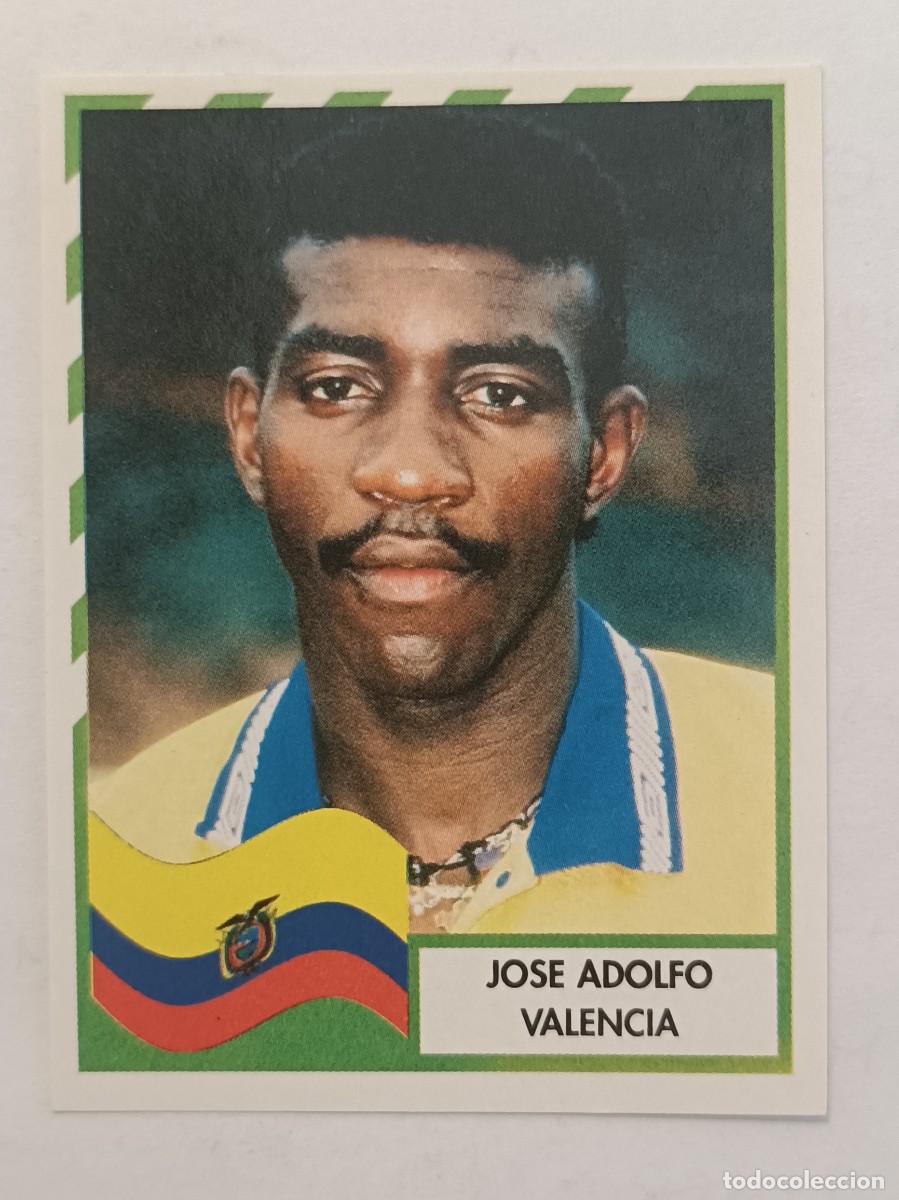 Fu&szlig;ball-Sticker: #80 JOSE ADOLFO VALENCIA (COLOMBIA) COPA AMERICA 1995 URUGUAY MUNDICROMO