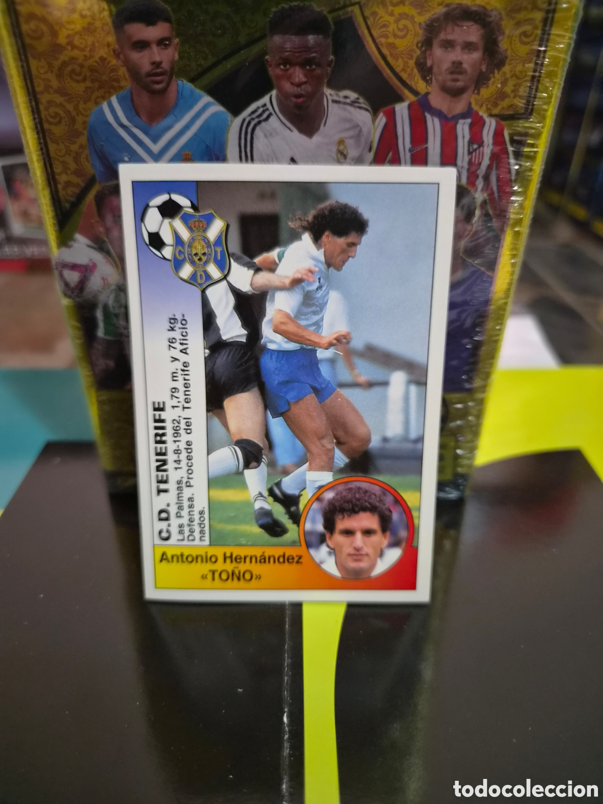 Fu&szlig;ball-Sticker: N&deg;291 Tenerife To&ntilde;o Panini Liga 94/95