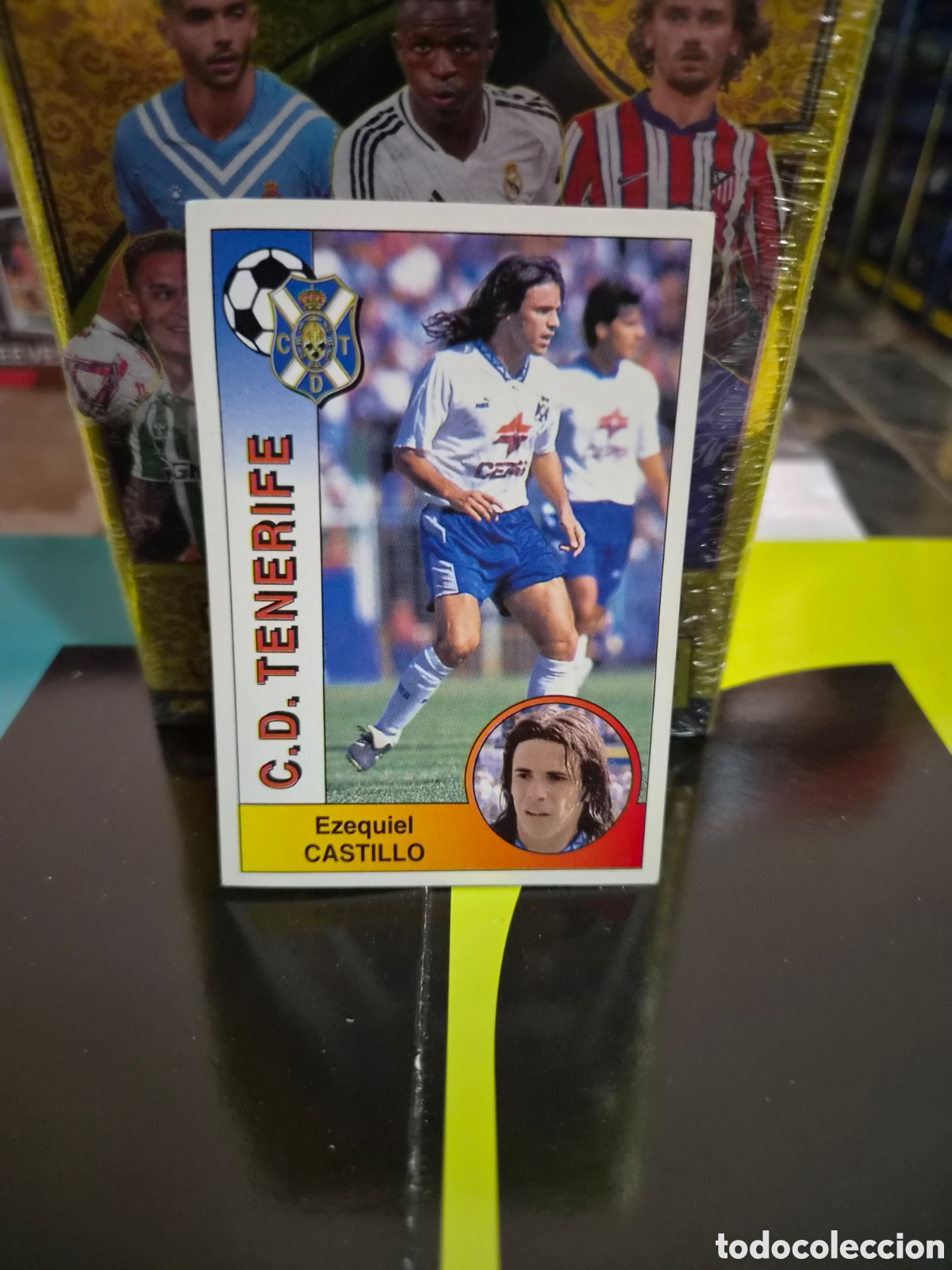Fu&szlig;ball-Sticker: N&deg;298 Tenerife Castillo Panini Liga 94/95