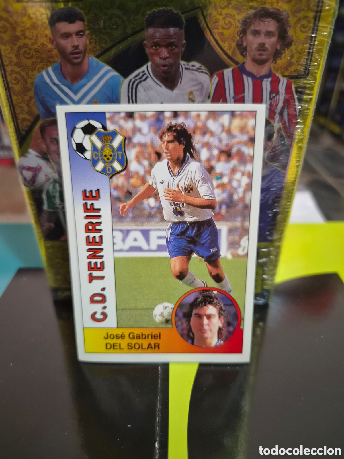 Fu&szlig;ball-Sticker: N&deg;297 Tenerife Del Solar Panini Liga 94/95