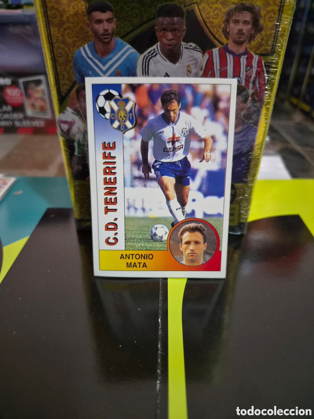Cromos de f&uacute;tbol: N&deg;293 Tenerife Antonio Mata Panini Liga 94/95