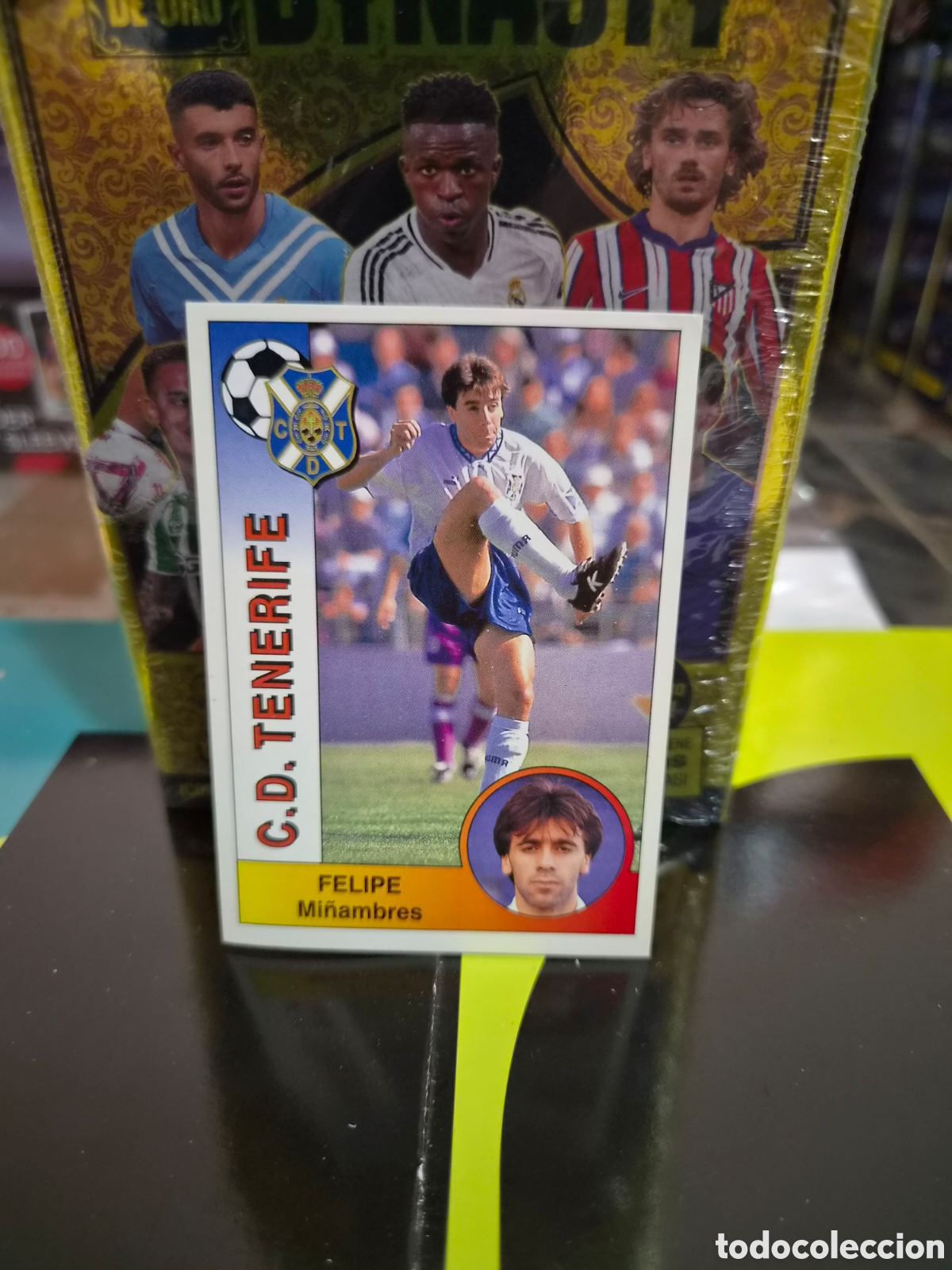 Cromos de f&uacute;tbol: N&deg;302 Tenerife Felipe Panini Liga 94/95