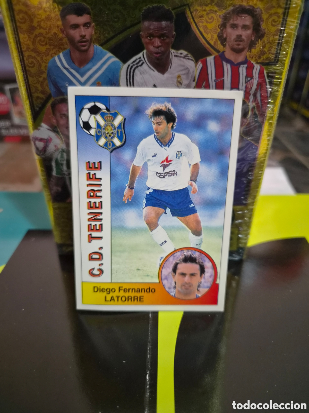 Cromos de f&uacute;tbol: N&deg;300 Tenerife Latorre Panini Liga 94/95