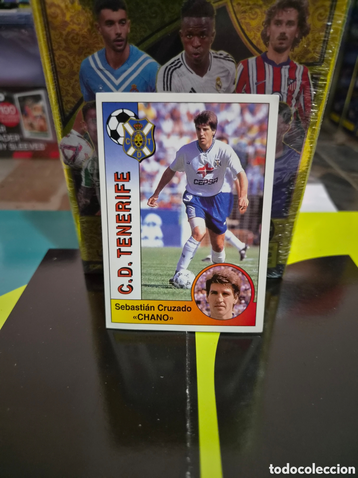 Cromos de f&uacute;tbol: N&deg;299 Tenerife Chano Panini Liga 94/95
