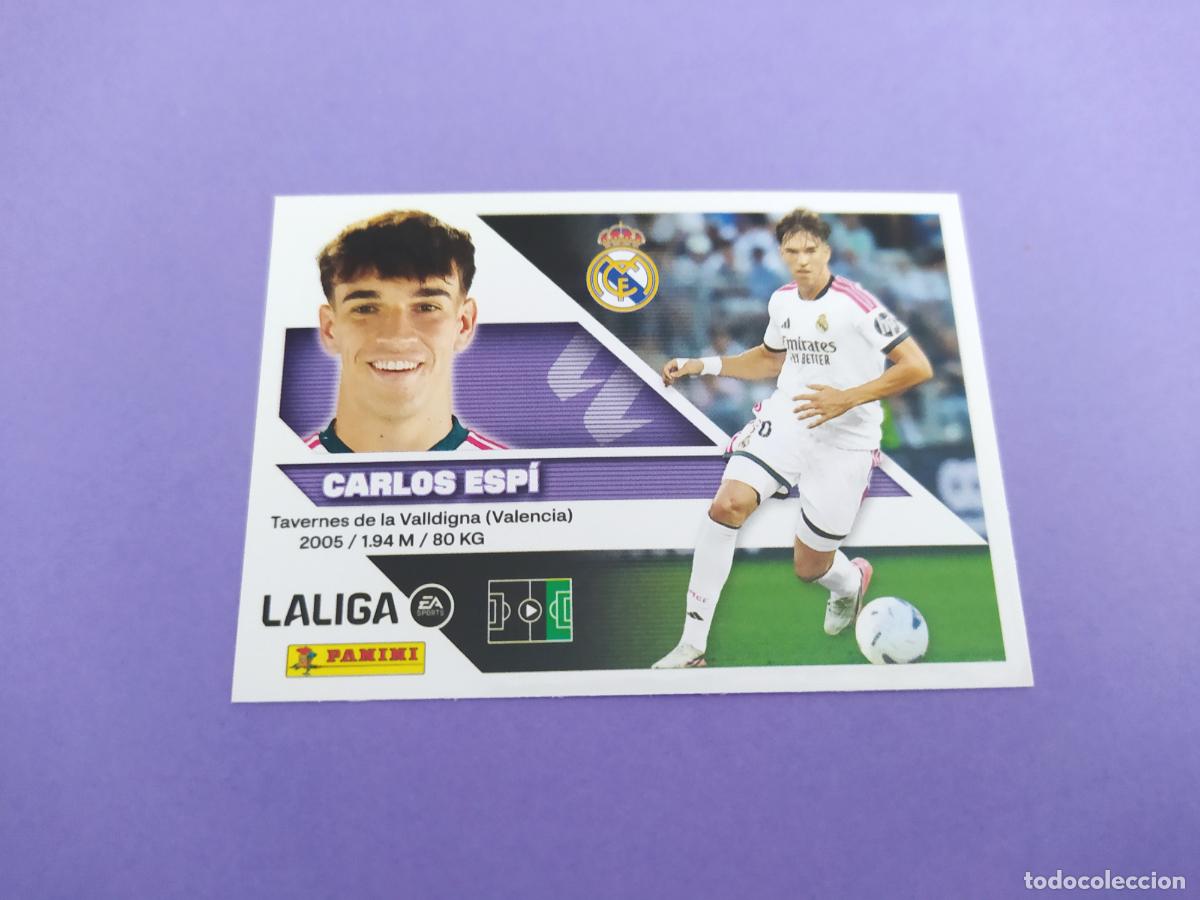 Cromos de f&uacute;tbol: LIGA ESTE 2003 2004 03 04 NUEVO SIN PEGAR - 2 EDICION COLOCA N&ordm; 17 BIS CARLOS ESPI REAL MADRID