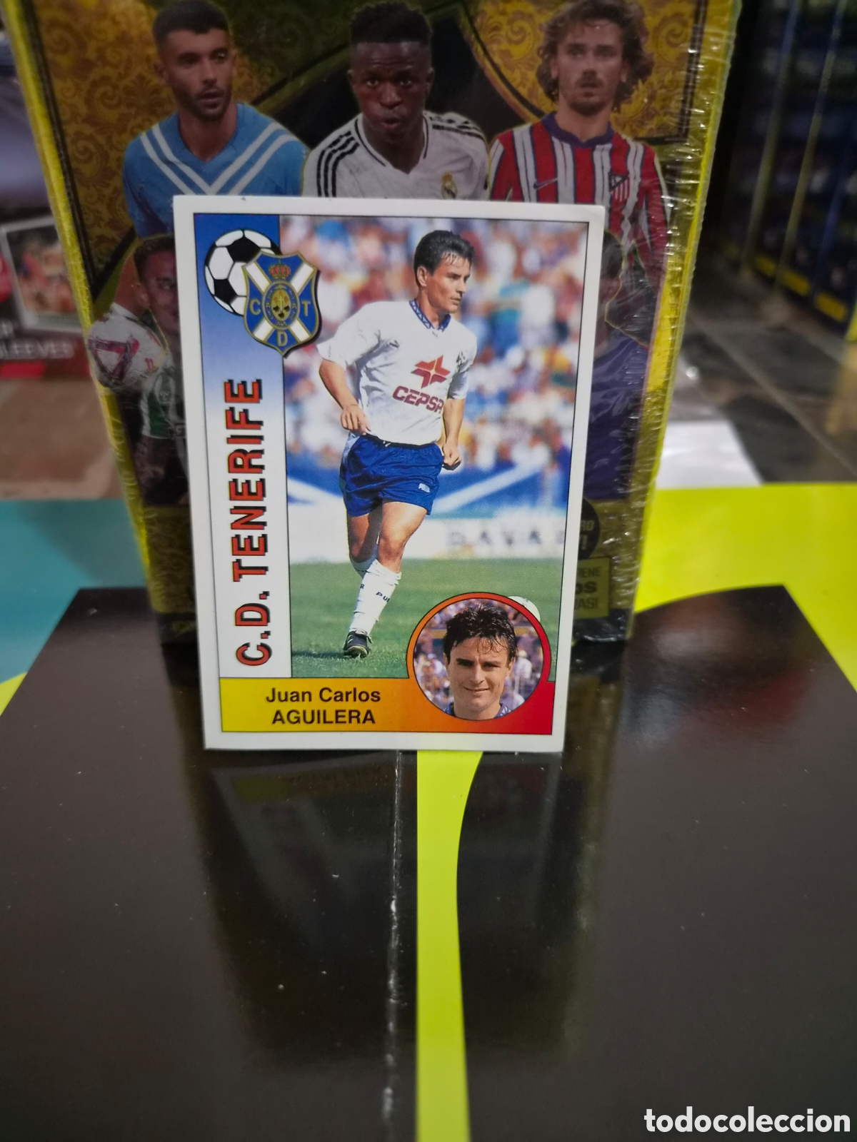 Cromos de f&uacute;tbol: N&deg;292 Tenerife Aguilera Panini Liga 94/95