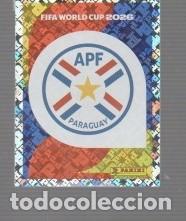 Cromos de f&uacute;tbol: CROMOS DE FIFA CUP 2026 EDITO PANINI DEL ESCUDO DE PAR N&ordm; 1