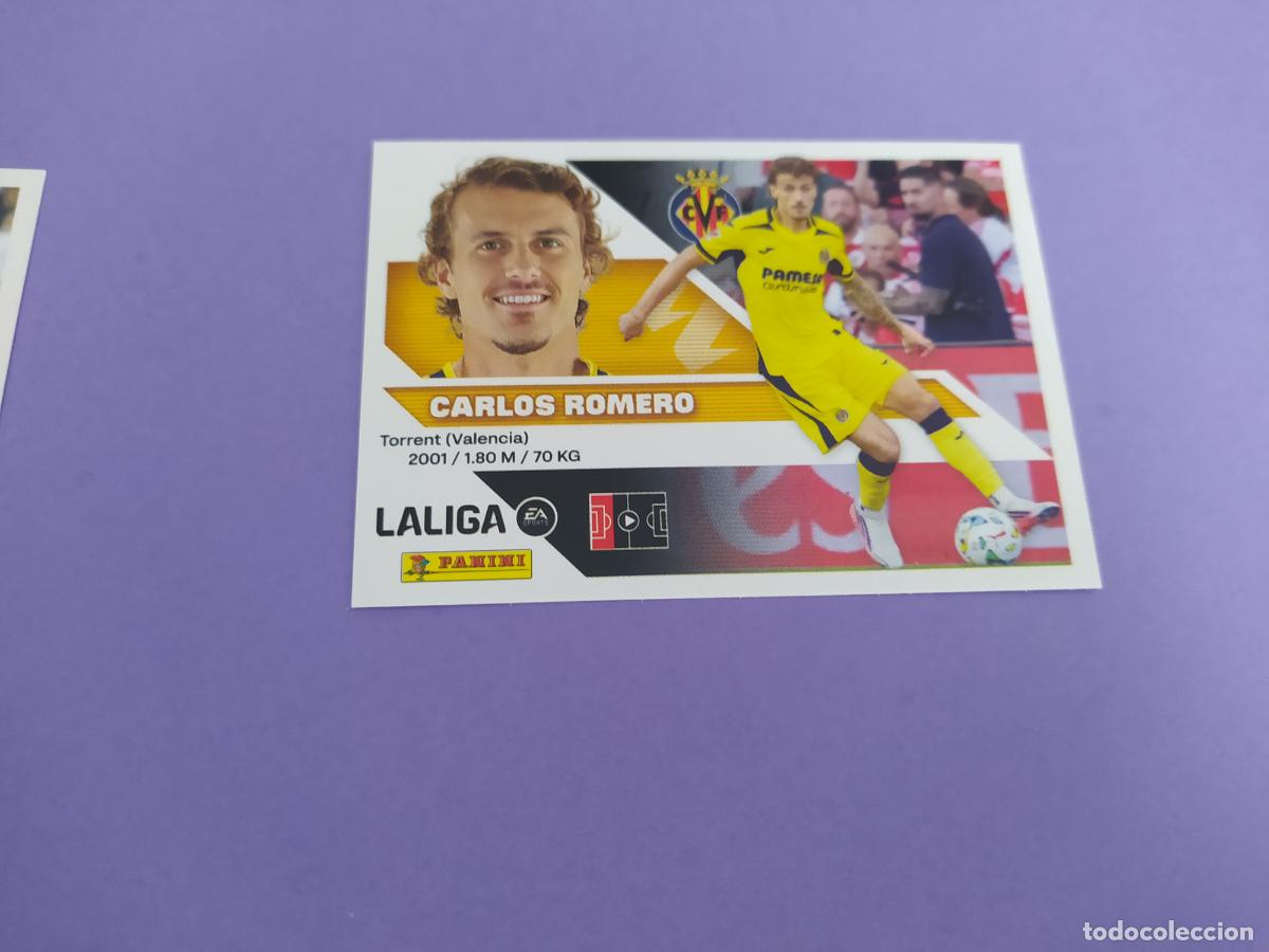 Cromos de f&uacute;tbol: LIGA ESTE 2003 2004 03 04 NUEVO SIN PEGAR - 2 EDICION FICHAJE N&ordm; 4 CARLOS ROMERO VILLARREAL