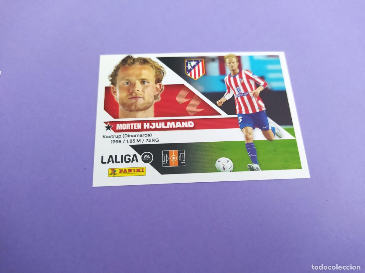 Cromos de f&uacute;tbol: LIGA ESTE 2003 2004 03 04 NUEVO SIN PEGAR - 2 EDICION FICHAJE N&ordm; 5 HJULMAND ATLETICO DE MADRID