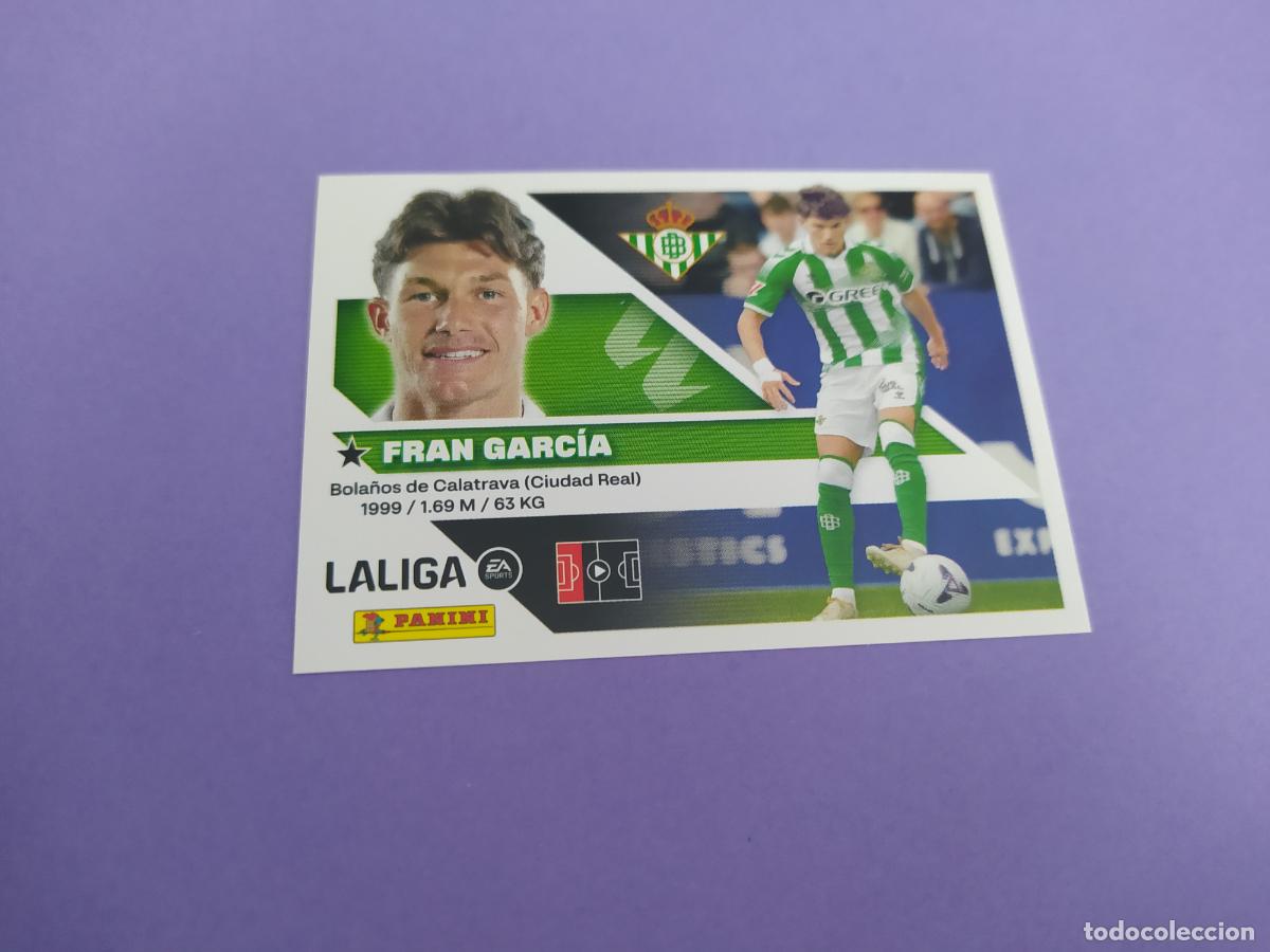 Cromos de f&uacute;tbol: LIGA ESTE 2003 2004 03 04 NUEVO SIN PEGAR - 2 EDICION FICHAJE N&ordm; 6 FRAN GARCIA REAL BETIS