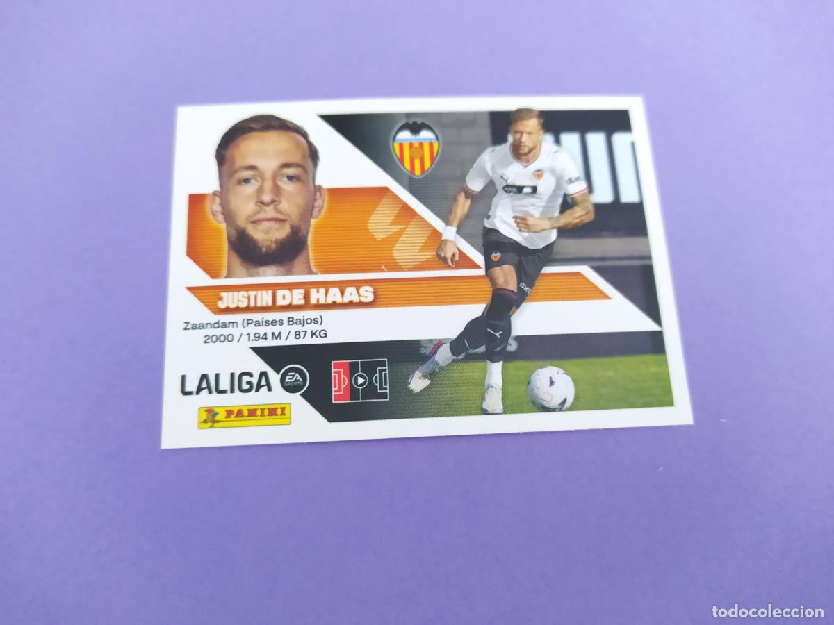 Cromos de f&uacute;tbol: LIGA ESTE 2003 2004 03 04 NUEVO SIN PEGAR - 2 EDICION FICHAJE N&ordm; 9 DE HAAS VALENCIA