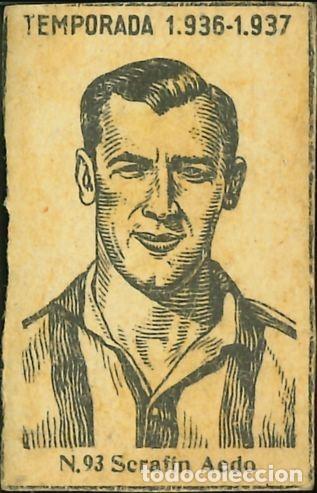 Cartes &agrave; collectionner de Football: FUTBOL - CERILLAS - MONOPOLIO CERILLAS Y FOSFOROS - REAL BETIS - 93 - SERAFIN AEDO