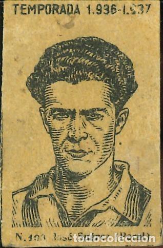 Cartes &agrave; collectionner de Football: FUTBOL - CERILLAS - MONOPOLIO CERILLAS Y FOSFOROS - REAL BETIS - 103 - JOSE SUAREZ (PERAL)
