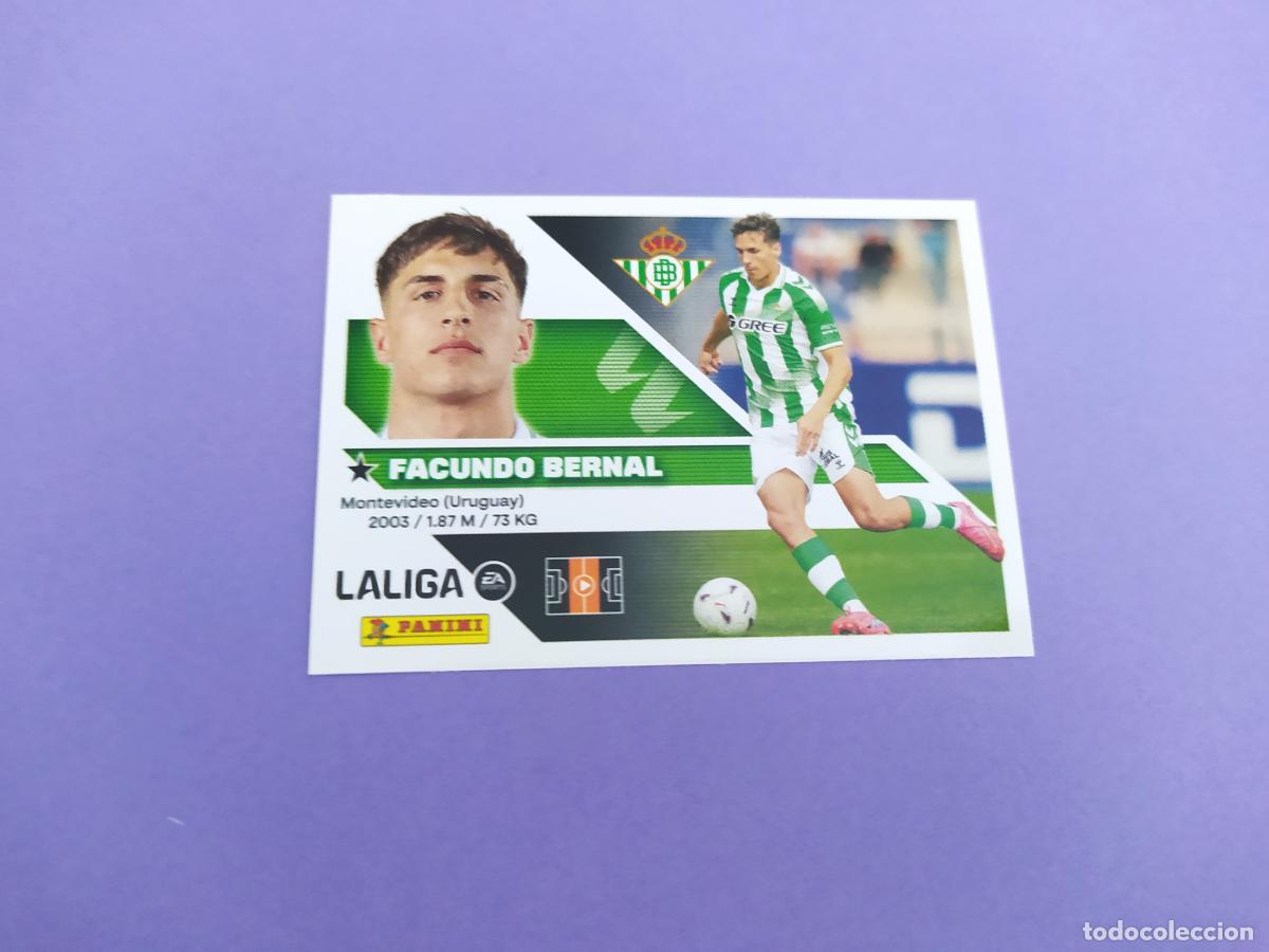 Cromos de f&uacute;tbol: LIGA ESTE 2026 2027 26 27 NUEVO SIN PEGAR -2 EDICION N&ordm; 13 FACUNDO BERNAL REAL BETIS
