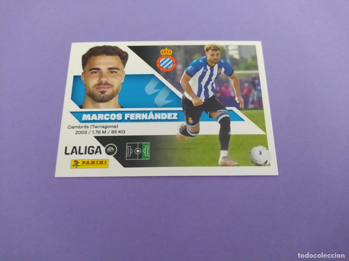 Cromos de f&uacute;tbol: LIGA ESTE 2026 2027 26 27 NUEVO SIN PEGAR -2 EDICION N&ordm; 15 MARCOS FERNANDEZ ESPANYOL