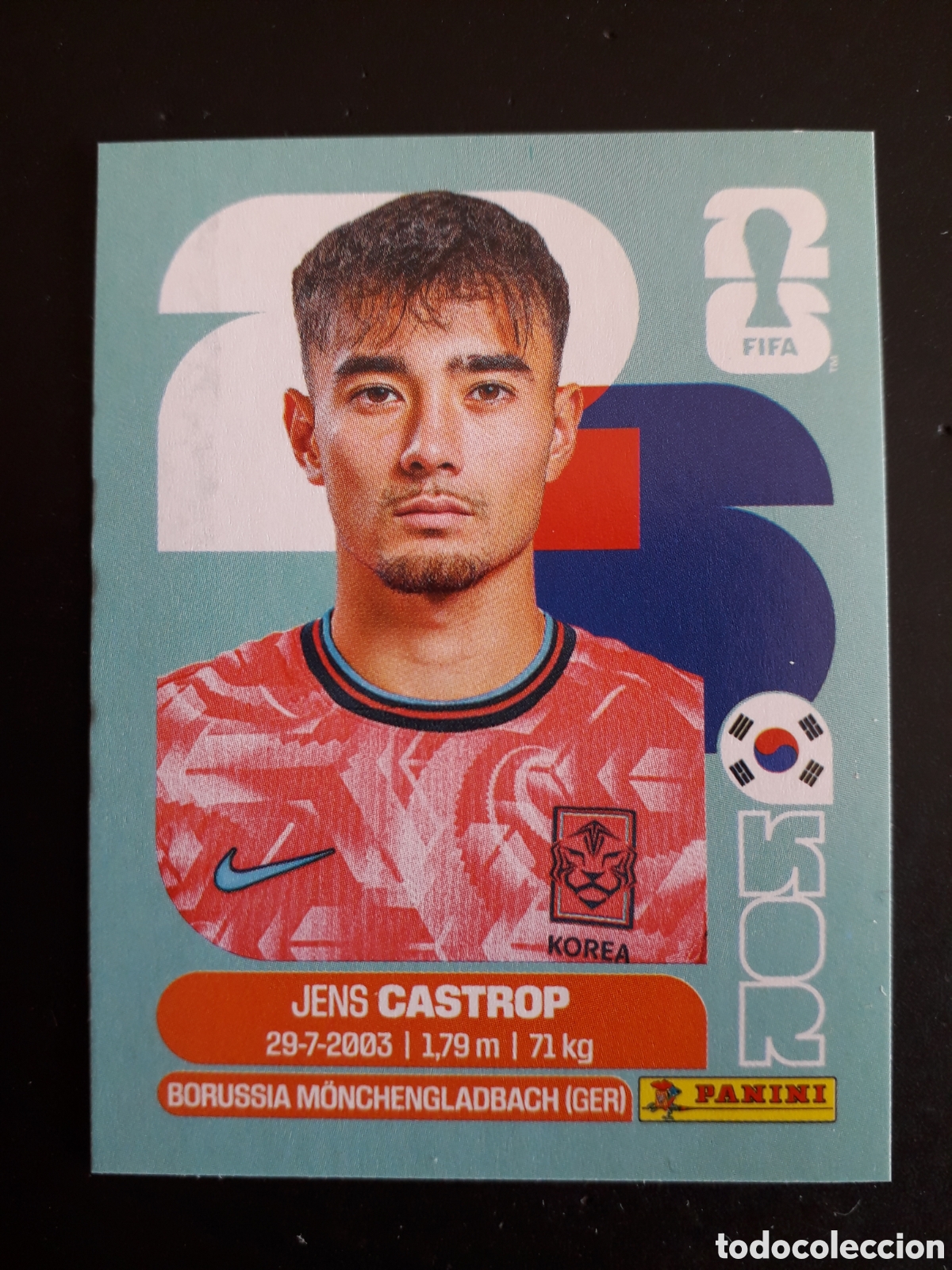 Cromos de f&uacute;tbol: CASTROP COREA DEL SUR KOR 15 MUNDIAL F&Uacute;TBOL 2026 FIFA WORLD CUP PANINI SIN PEGAR PEDIDO M&Iacute;NIMO 3&euro;