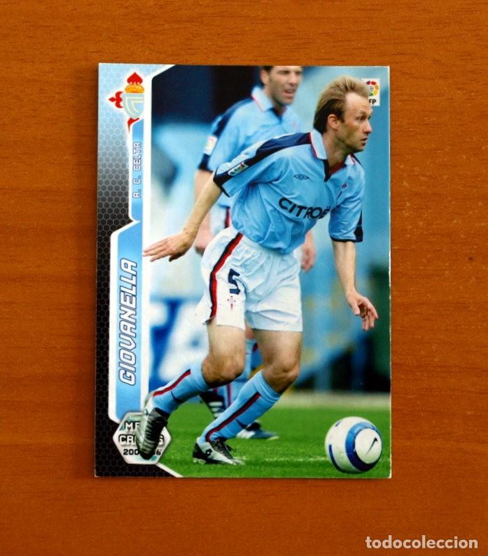 Cromos de Futebol: Celta de Vigo -N&ordm; 118 Giovanella -Megacracks Las Fichas Liga 2005-2006-05-06 Mega Cracks Panini