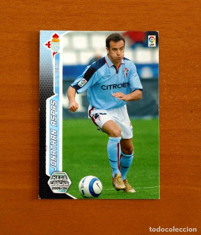 Cromos de Futebol: Celta de Vigo -N&ordm; 120 Jonathan Aspas -Megacracks Las Fichas Liga 2005-2006-05-06 Mega Cracks Panini