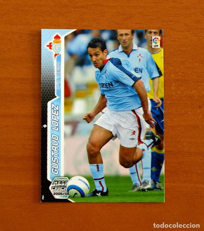 Cromos de Futebol: Celta de Vigo -N&ordm; 121 Gustavo L&oacute;pez -Megacracks Las Fichas Liga 2005-2006-05-06 Mega Cracks Panini