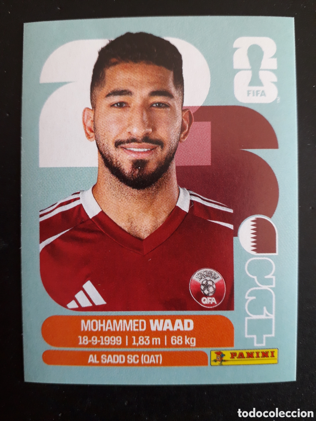 Cromos de Futebol: WAAD QATAR QAT 14 MUNDIAL F&Uacute;TBOL 2026 FIFA WORLD CUP PANINI SIN PEGAR PEDIDO M&Iacute;NIMO 3&euro;.