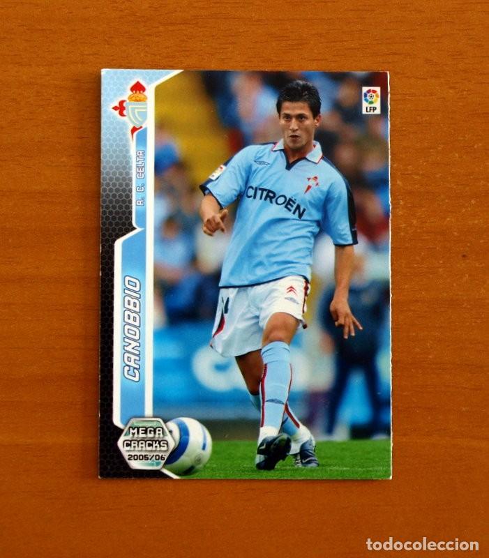 Cromos de Futebol: Celta de Vigo -N&ordm; 122 Canobbio -Error -Megacracks Las Fichas Liga 2005-2006-05-06 Mega Cracks Panini