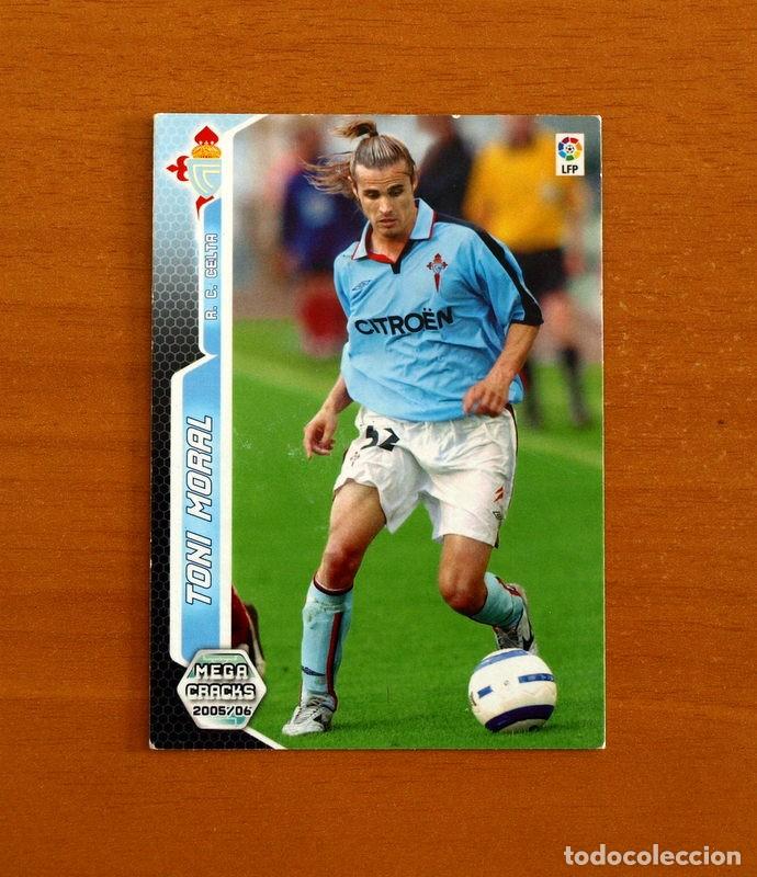 Figurine di Calcio: Celta de Vigo -N&ordm; 123 Toni Moral -Megacracks Las Fichas Liga 2005-2006-05-06 Mega Cracks Panini