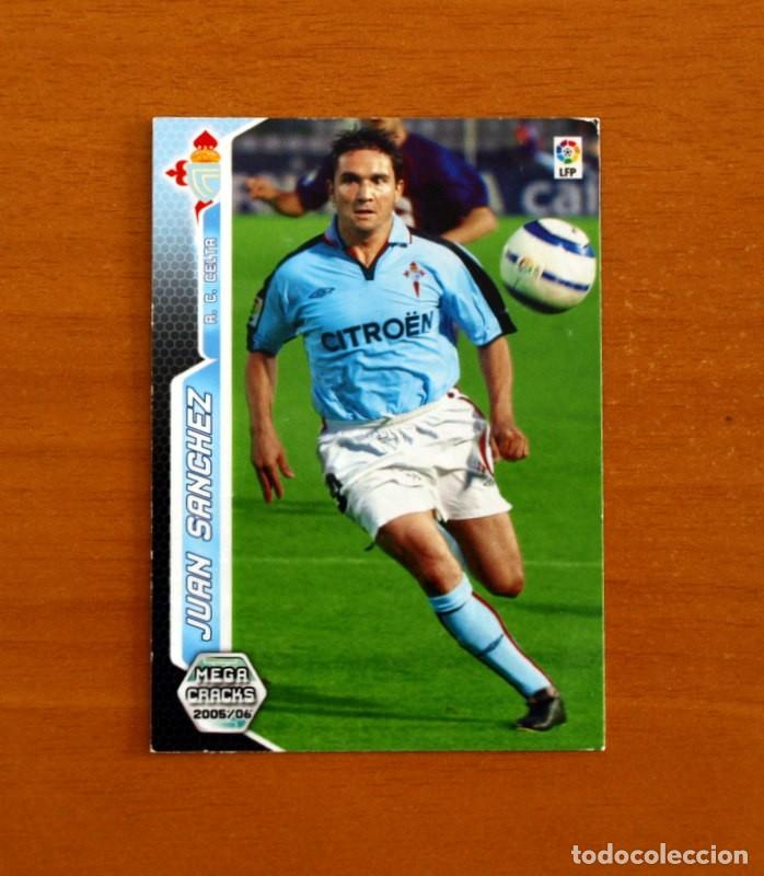 Figurine di Calcio: Celta de Vigo -N&ordm; 126 Juan S&aacute;nchez -Megacracks Las Fichas Liga 2005-2006-05-06 Mega Cracks Panini