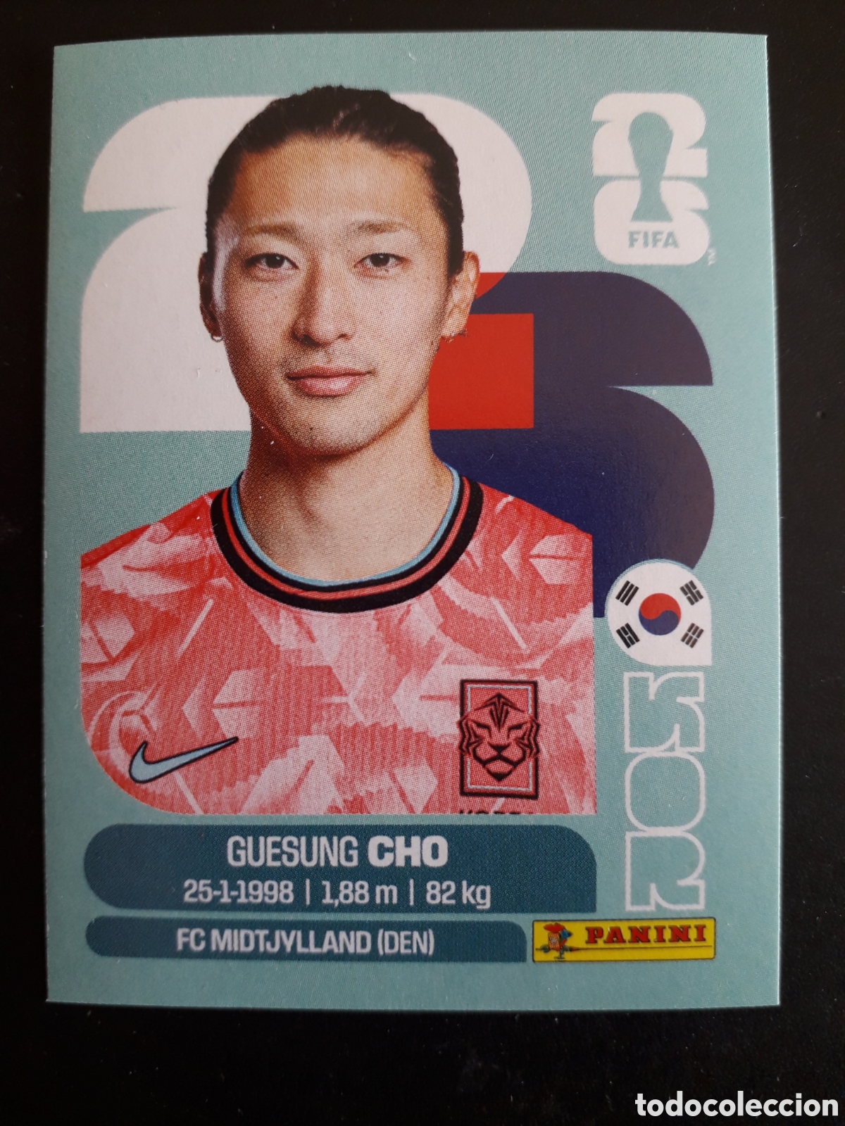 Figurine di Calcio: CHO COREA DEL SUR KOR 17 MUNDIAL F&Uacute;TBOL 2026 FIFA WORLD CUP PANINI SIN PEGAR PEDIDO M&Iacute;NIMO 3&euro;