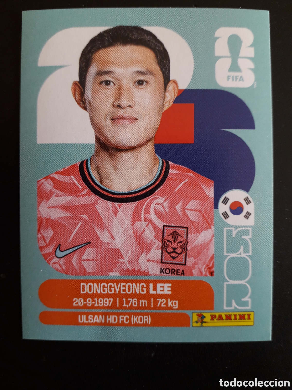 Cromos de Futebol: D LEE COREA DEL SUR KOR 16 MUNDIAL F&Uacute;TBOL 2026 FIFA WORLD CUP PANINI SIN PEGAR PEDIDO M&Iacute;NIMO 3&euro;