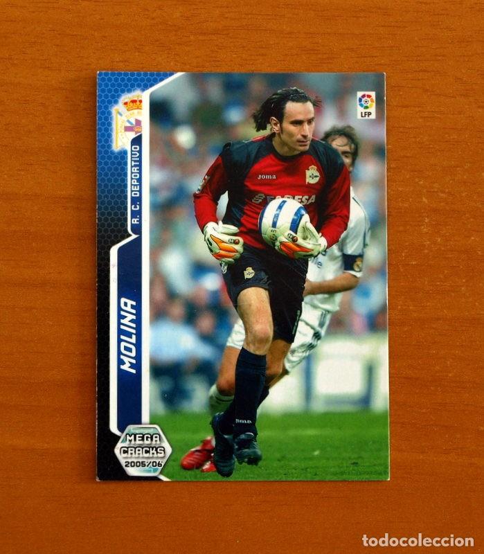 Cartes &agrave; collectionner de Football: Deportivo La Coru&ntilde;a -129 Molina -Megacracks Las Fichas Liga 2005-2006-05-06 Mega Cracks Panini