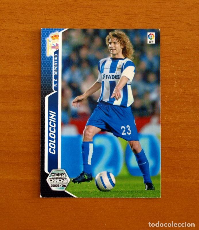 Figurine di Calcio: Deportivo La Coru&ntilde;a -131 Coloccini -Megacracks Las Fichas Liga 2005-2006-05-06 Mega Cracks Panini