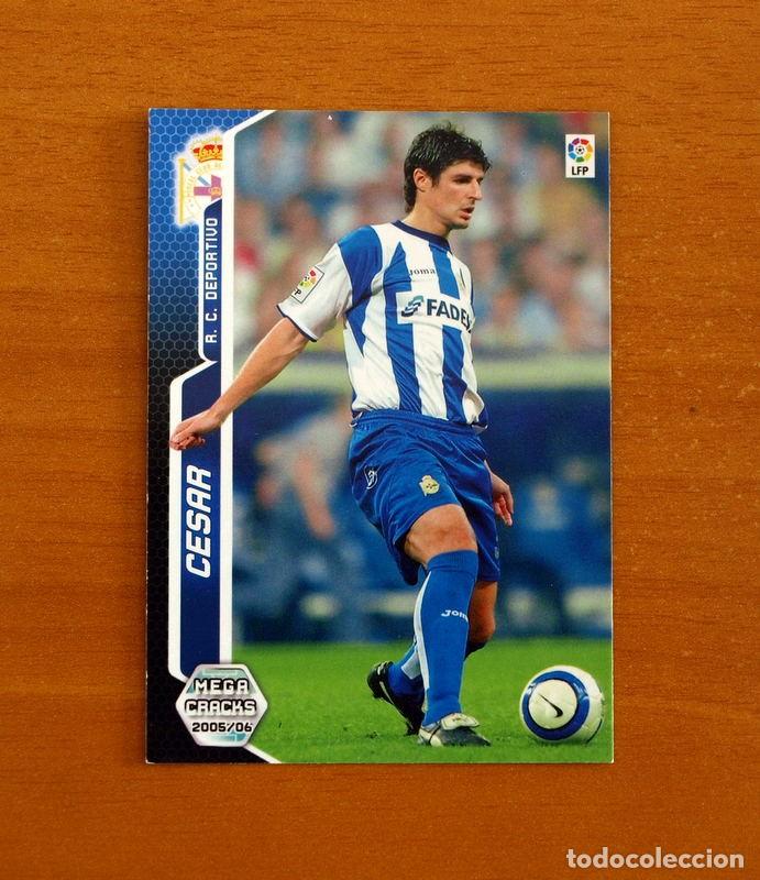 Cromos de f&uacute;tbol: Deportivo La Coru&ntilde;a -133 C&eacute;sar -Megacracks Las Fichas Liga 2005-2006-05-06 Mega Cracks Panini