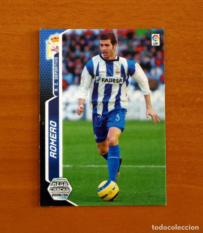 Cromos de f&uacute;tbol: Deportivo La Coru&ntilde;a -134 Romero -Megacracks Las Fichas Liga 2005-2006-05-06 Mega Cracks Panini