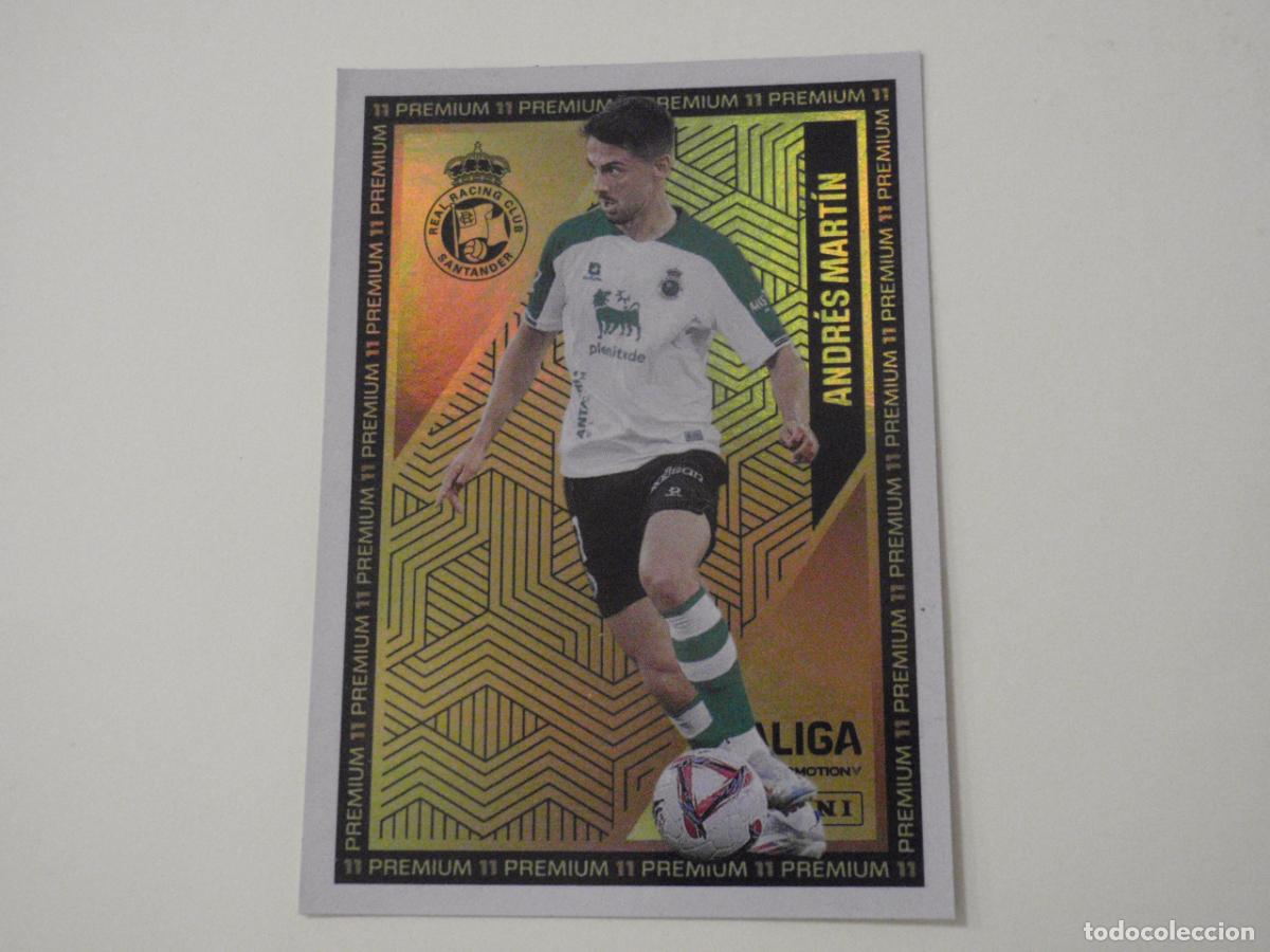 Cromos de f&uacute;tbol: Cromo ANDR&Eacute;S MART&Iacute;N Racing PREMIUM. LIGA HYPERMOTION 2024 2025 PANINI. Stickers 24 25