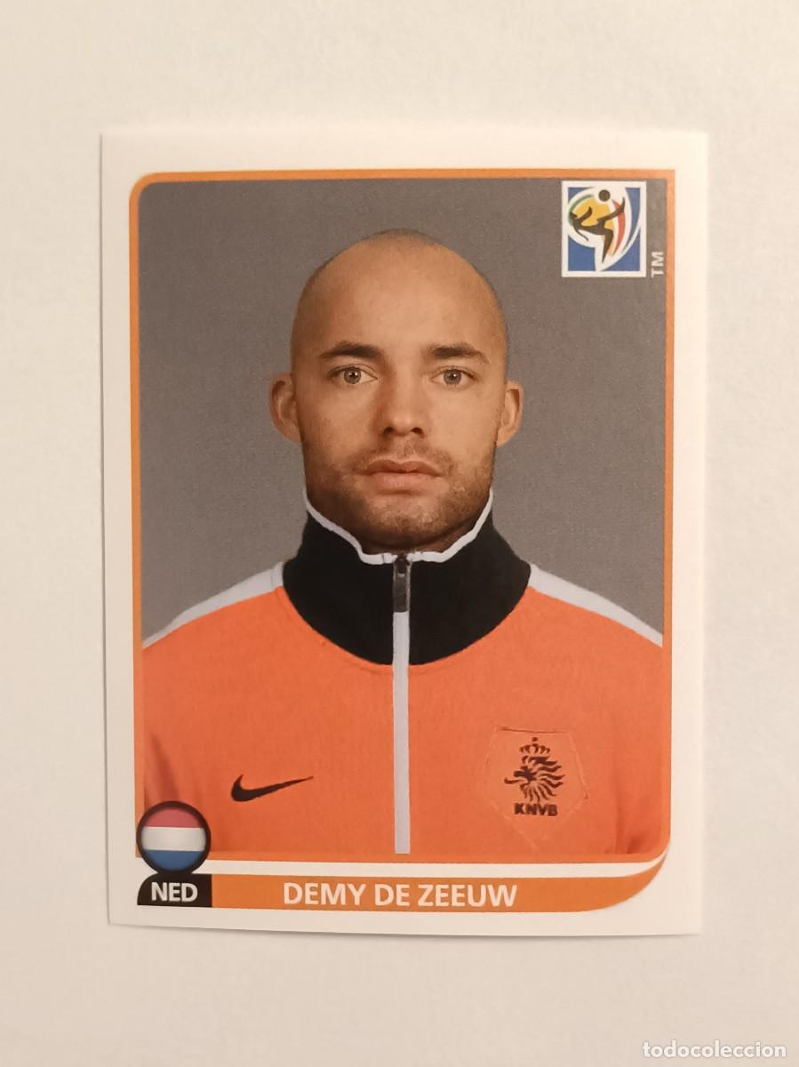 Cromos de f&uacute;tbol: #344 DEMY DE ZEEUW (PAISES BAJOS) MUNDIAL SUDAFRICA 2010 PANINI
