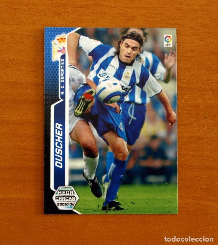 Cromos de f&uacute;tbol: Deportivo La Coru&ntilde;a -136 Duscher -Megacracks Las Fichas Liga 2005-2006-05-06 Mega Cracks Panini