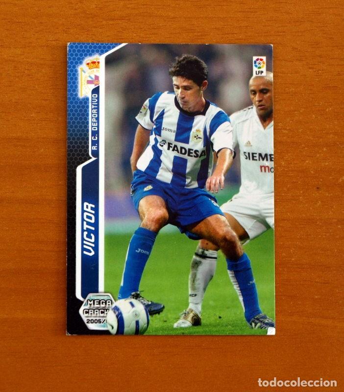 Cromos de f&uacute;tbol: Deportivo La Coru&ntilde;a -137 V&iacute;ctor -Megacracks Las Fichas Liga 2005-2006-05-06 Mega Cracks Panini