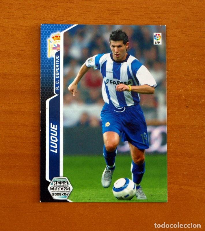Football Stickers: Deportivo La Coru&ntilde;a -142 Luque -Megacracks Las Fichas Liga 2005-2006-05-06 Mega Cracks Panini