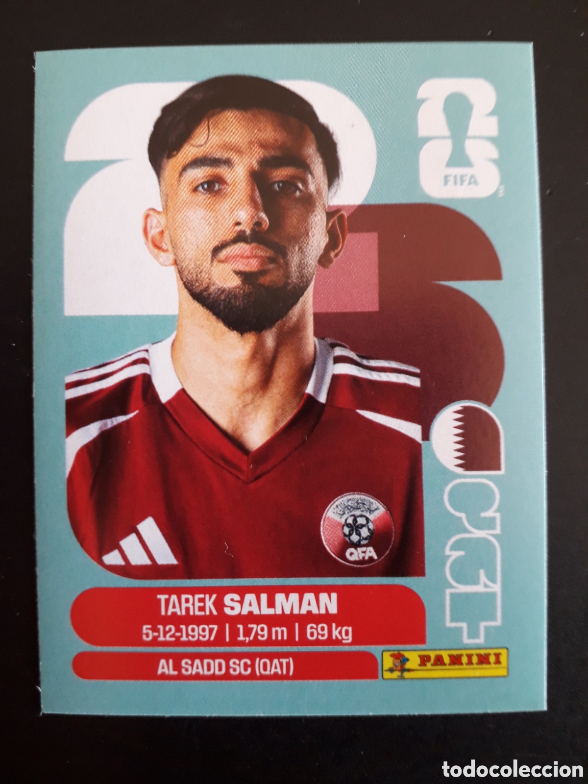 Football Stickers: SALMAN QATAR QAT 8 MUNDIAL F&Uacute;TBOL 2026 FIFA WORLD CUP PANINI SIN PEGAR PEDIDO M&Iacute;NIMO 3&euro;.