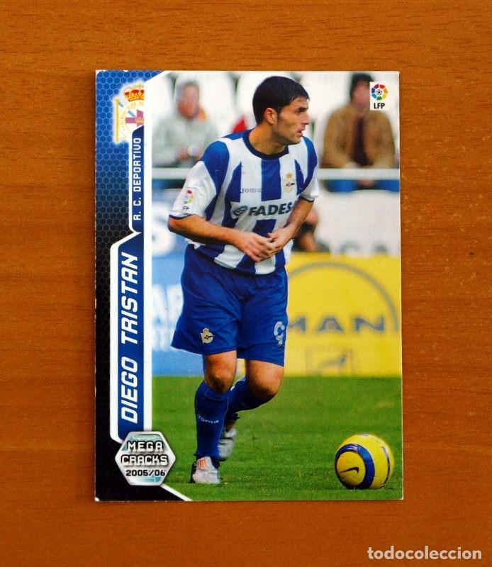 Football Stickers: Deportivo La Coru&ntilde;a -143 Diego Tristan-Megacracks Las Fichas Liga 2005-2006-05-06 Mega Cracks Panini
