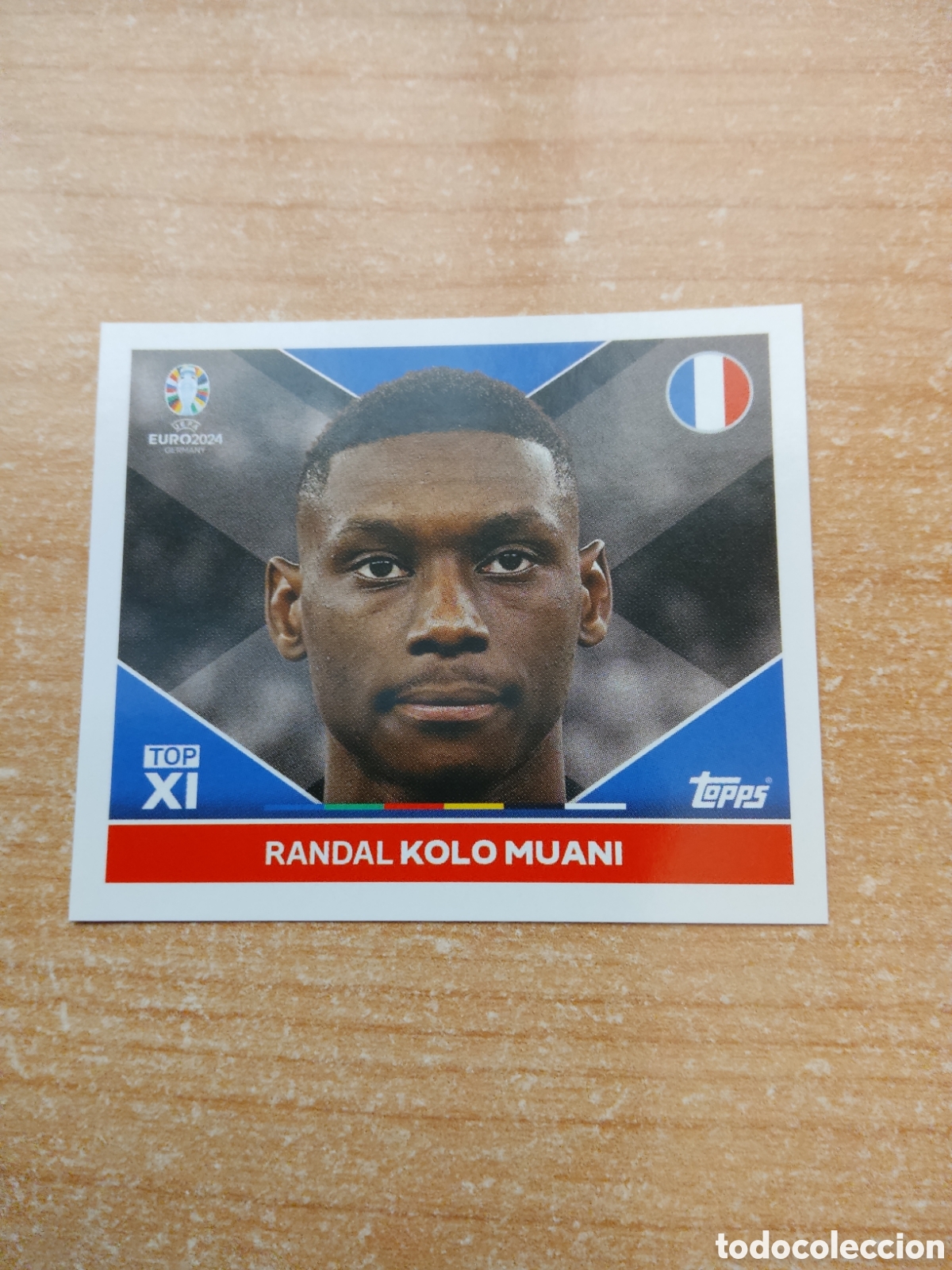 Football Stickers: TOP1 KOLO MUANI FRANCIA TOP XI EURO 2024 TOPPS
