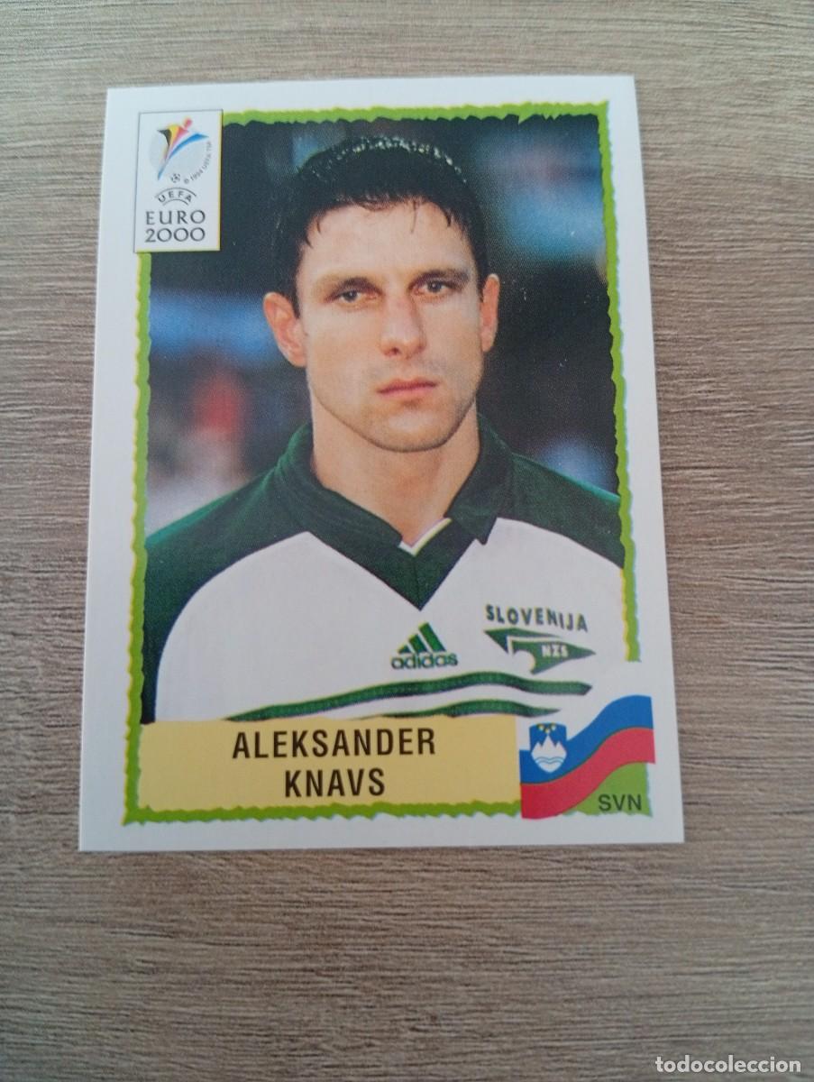 Football Stickers: ALEKSANDER KNAVS 257 ESLOVENIA EURO EUROCOPA 2000 00 PANINI NUNCA PEGADO SIN PEGAR