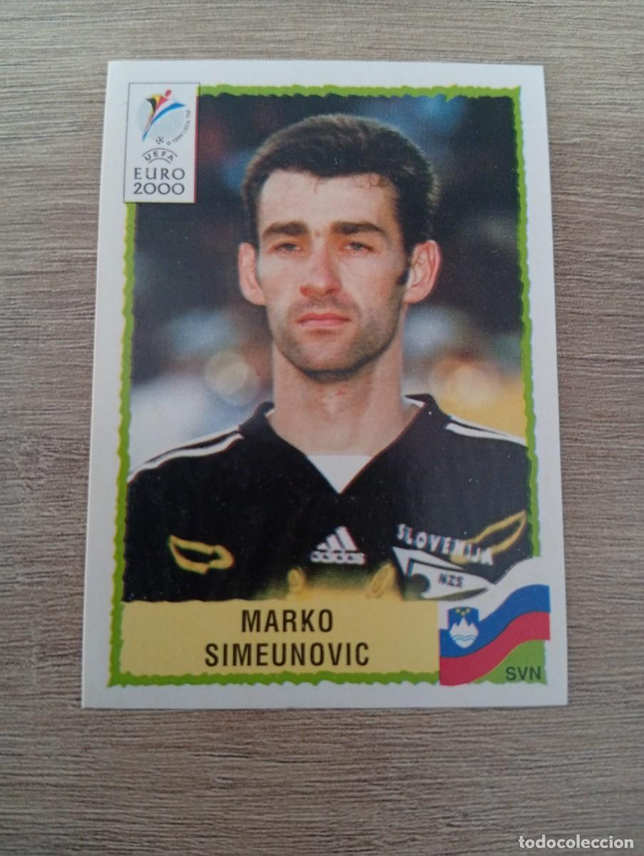 Football Stickers: MARKO SIMEUNOVIC 255 ESLOVENIA EURO EUROCOPA 2000 00 PANINI NUNCA PEGADO SIN PEGAR