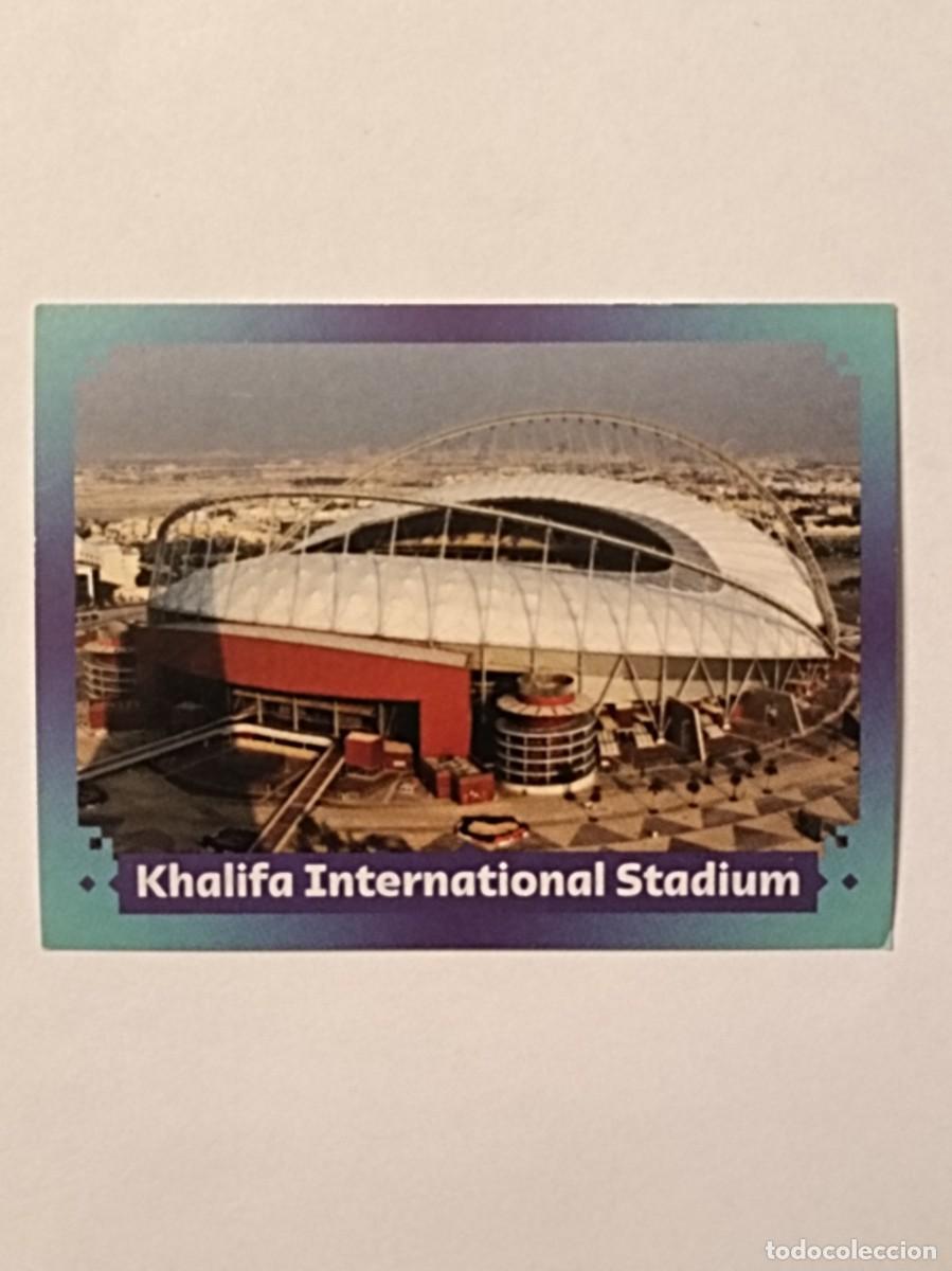 Football Stickers: #FWC 12 ESTADIO (KHALIFA INTERNATIONAL STADIUM) MUNDIAL QATAR 2022 PANINI