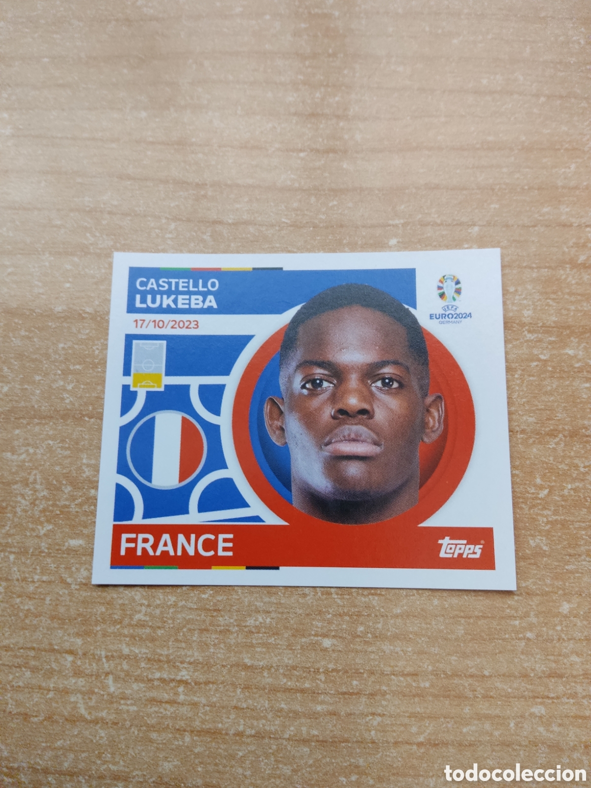 Football Stickers: 8 LUKEBA FRANCIA EURO 2024 TOPPS